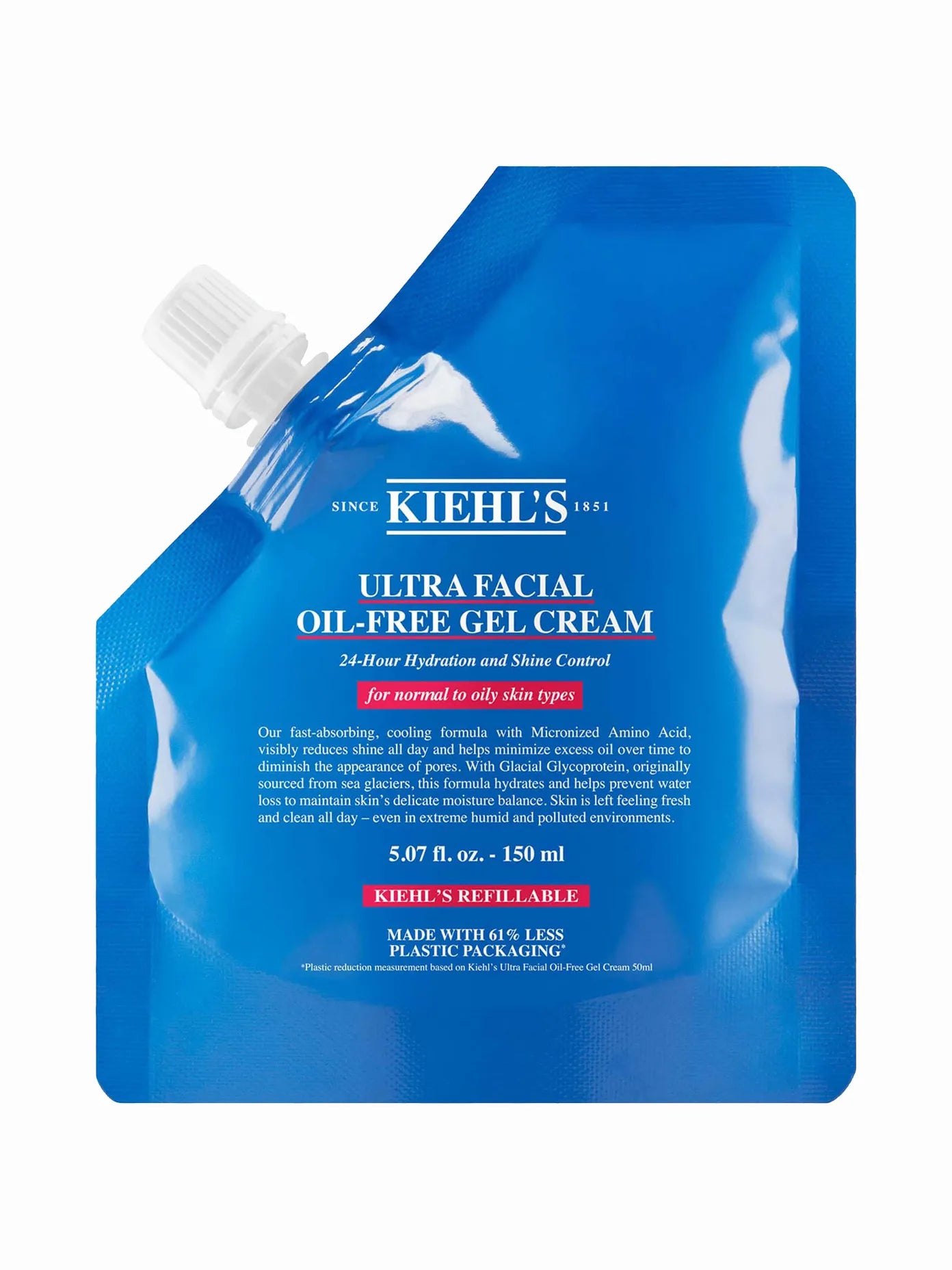 Kiehl’s Ultra Facial Oil-Free Gel Cream Refill Pouch (150ml) South Africa. Buy Online.