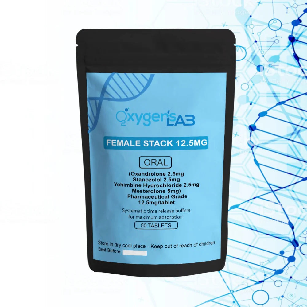 Female Stack 12.5mg, 50 tablets - Lean muscle & fat loss – Lipo Lab ...