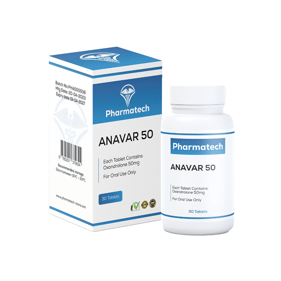 PHARMATECH ~ Anavar 50mg – Extra Strength