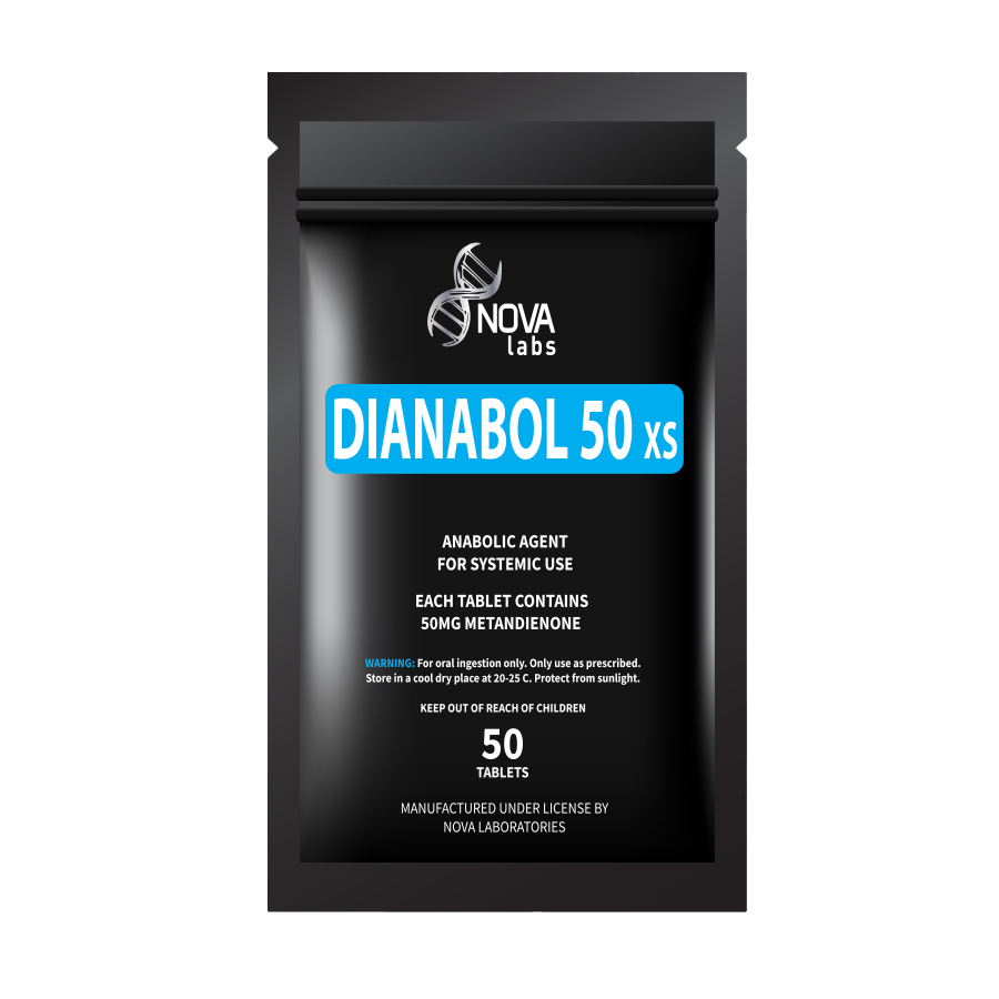 NOVA LABS ~ Dianabol 50mg – Extra Strength