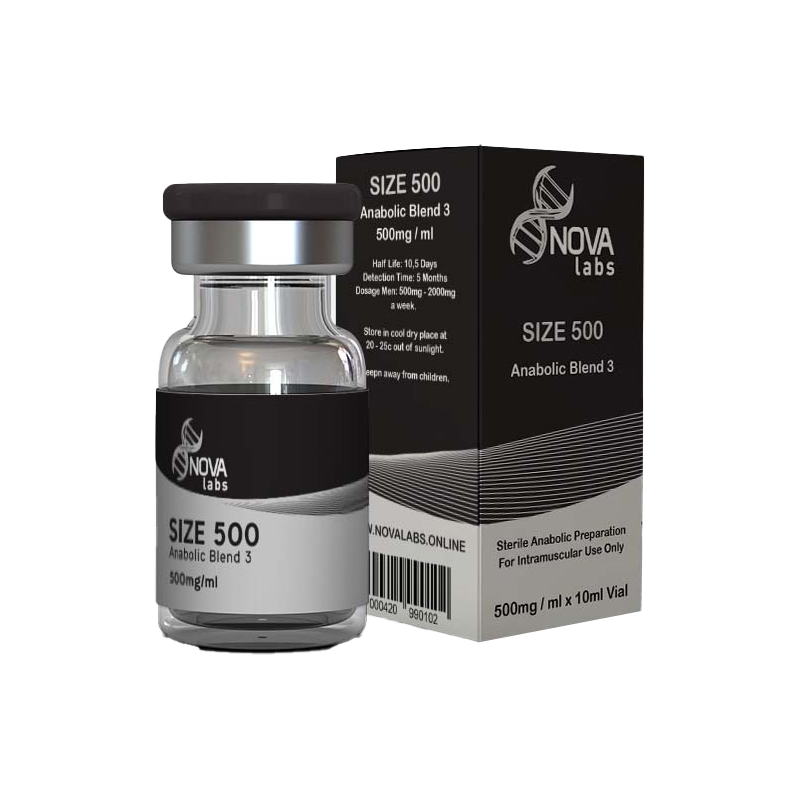 NOVA LABS ~ Size 500mg – Black Series