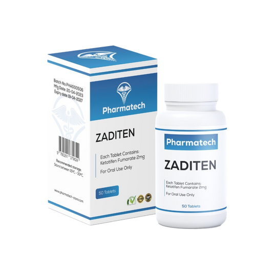 PHARMATECH ~ Ketotifen – Zaditen 2mg