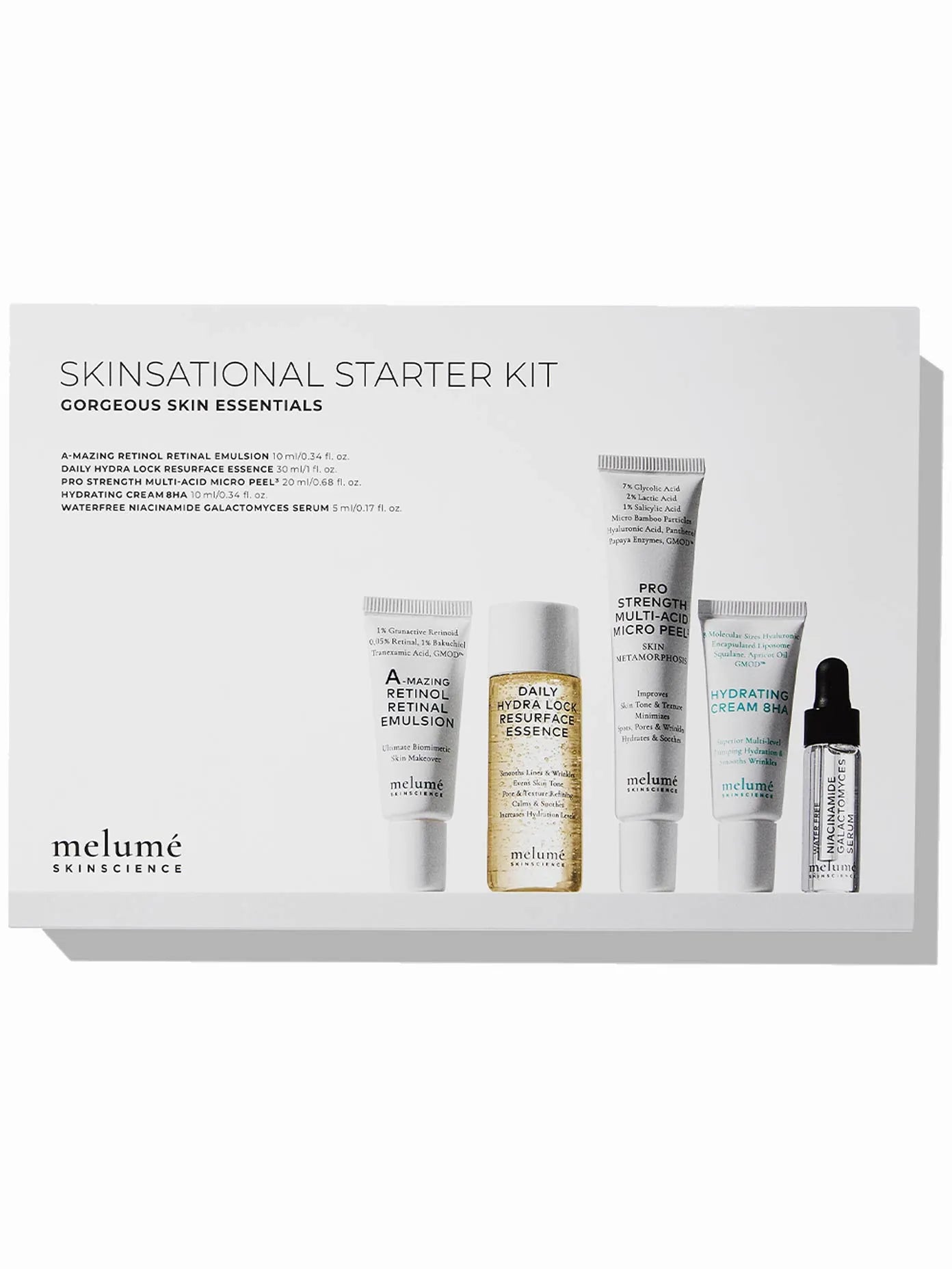 Melumé Skinsational Starter Kit